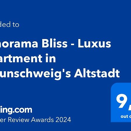 Panorama Bliss - Luxus Apartment In Braunschweig'S Altstadt Dış mekan fotoğraf